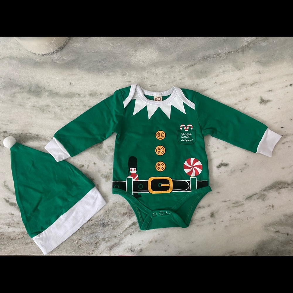 Baby Christmas onesies